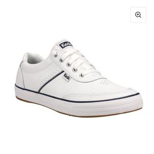 KEDS - White Courty II Leather Lace Up Sneakers SIZE 8